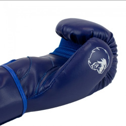 SUPER PRO Boxerské rukavice Combat Gear Champ - modro/bílé
