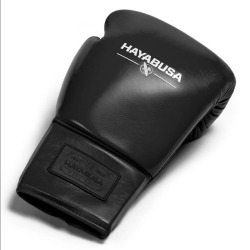 Boxerské šněrovací rukavice HAYABUSA Pro Lace - Black