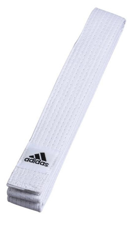 Pásek (judo, Karate) Adidas CLUB - bílý