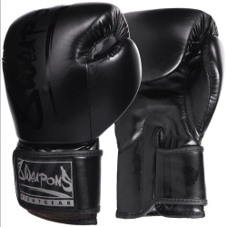 8 WEAPONS Boxerské rukavice Unlimited - černo/černé